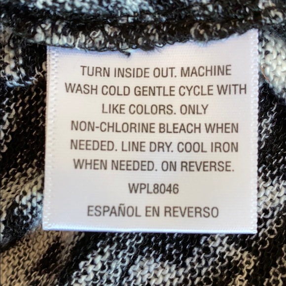 Soft bar III l/s asymmetric hem tee - large - Picture 6 of 6